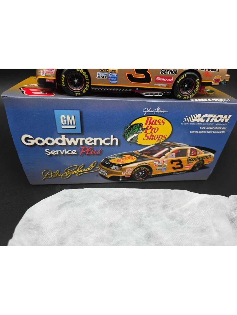 1998 Dale Earnhardt #3 Bass Pro Shops 2003 1/24 Action Nascar Diecast Bank